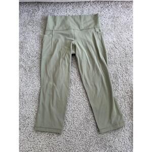 Athleta Crop Leggings small petite. Flawed